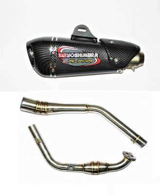 acube mart yoshimura alpha Yamaha R15 Full Exhaust System(Stainless Steel, Carbon Fiber)