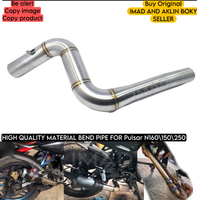 imad N Bajaj Pulsar Slip-on Exhaust System(Stainless Steel)