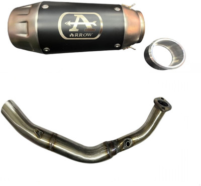 acube mart Yamaha Universal For Bike Slip-on Exhaust System(Stainless Steel)