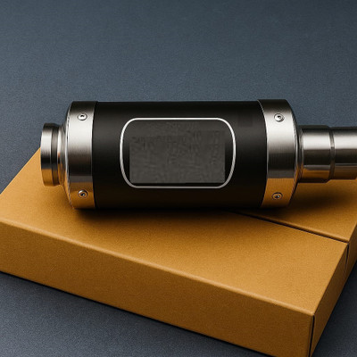 Alleykat Universal For Bike Universal For Bike Full Exhaust System(Mild Steel)