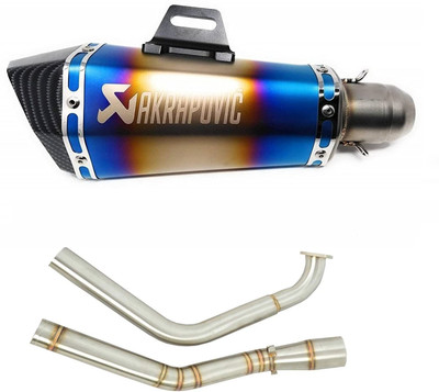 acube mart akrapovic exhaust Yamaha R15, YZF R15 Full Exhaust System(Stainless Steel)