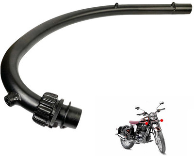 Dhe Best Royal Enfield Classic 350 Full Exhaust System(Mild Steel)