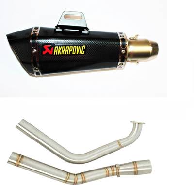acube mart akrapovic exhaust Yamaha R15, YZF R15 Full Exhaust System