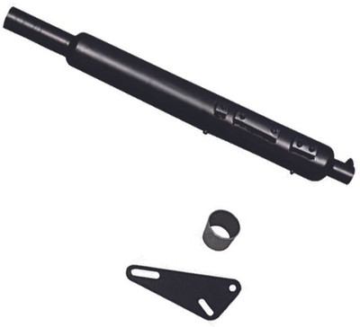 GOLSM Long silancer Punjab Empty Black Exhaust Royal Enfield 350 Twin Spark Full Exhaust System(Mild Steel)