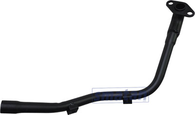 SMATAN Silencer Bend Pipe for Honda Activa 3G Slip-on Exhaust System(Mild Steel)