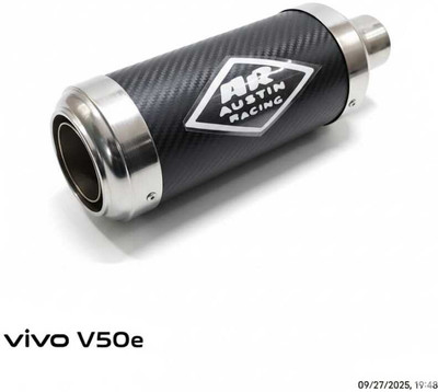 Austin Universal For Bike Universal For Bike Slip-on Exhaust System(Mild Steel)