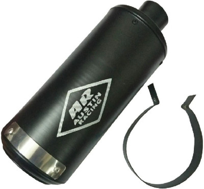 Alleykat Universal For Bike Universal For Bike Slip-on Exhaust System(Mild Steel)