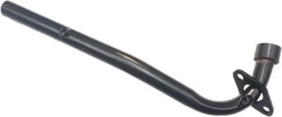 AOWBIKES Silencer Bend Pipe For Hero Super Splendor Slip-on Exhaust System(Mild Steel)