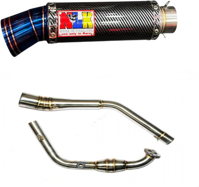 acube mart Yamaha R15 Slip-on Exhaust System(Stainless Steel)