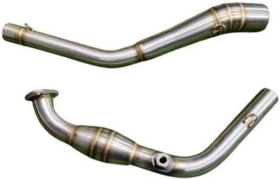 AOWBIKES R15 V4 Silencer Bend Pipe Yamaha YZF Slip-on Exhaust System(Stainless Steel)