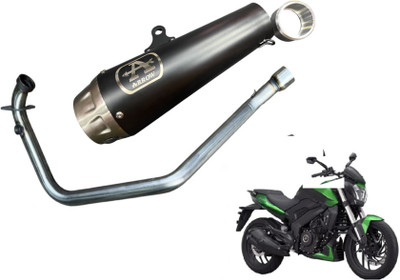 acube mart Bajaj Dominar 400 Slip-on Exhaust System(Stainless Steel)