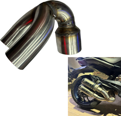 acube mart Bajaj Dominar 400 Slip-on Exhaust System(Stainless Steel)
