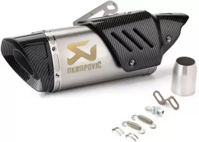 MOTO XSPEED Universal For Bike Universal For Bike Slip-on Exhaust System(Stainless Steel)
