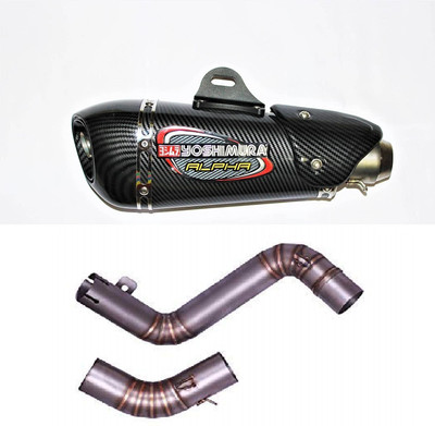 acube mart yoshimura alpha KTM Duke 200, Duke 390 Full Exhaust System(Stainless Steel, Carbon Fiber)
