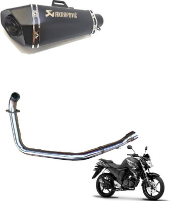 acube mart Yamaha FZ Slip-on Exhaust System(Stainless Steel)