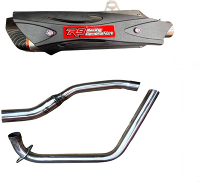 acube mart TVS Apache RTR 150, Apache RTR 160, Apache RTR 200 Slip-on Exhaust System(Stainless Steel)