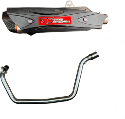 acube mart Hero Universal For Bike Slip-on Exhaust System(Stainless Steel)