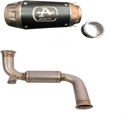 acube mart KTM Duke 200, Duke 390 Slip-on Exhaust System(Stainless Steel)