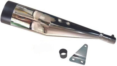 GOLSM Royal Enfield Classic 350 Full Exhaust System(Mild Steel)