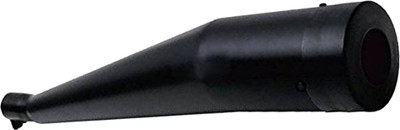 WORDZ Cobra silencer Glasswool Black Exhaust Royal Enfield Classic 350 Full Exhaust System(Mild Steel)