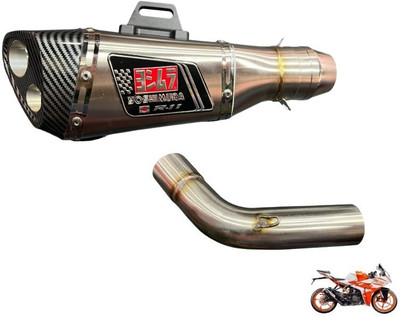 acube mart KTM RC 200, RC 390 Full Exhaust System(Stainless Steel)