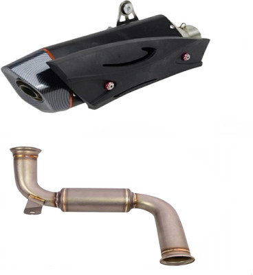 acube mart KTM Duke 200, Duke 390 Slip-on Exhaust System(Stainless Steel)