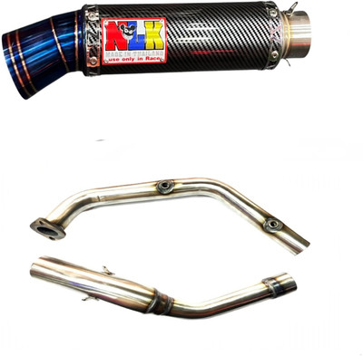 acube mart Yamaha R15 Slip-on Exhaust System(Stainless Steel)