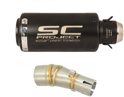 acube mart Kawasaki Ninja 250, Ninja 300 Full Exhaust System(Stainless Steel)
