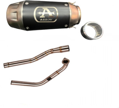 acube mart Yamaha R15 Slip-on Exhaust System(Stainless Steel)