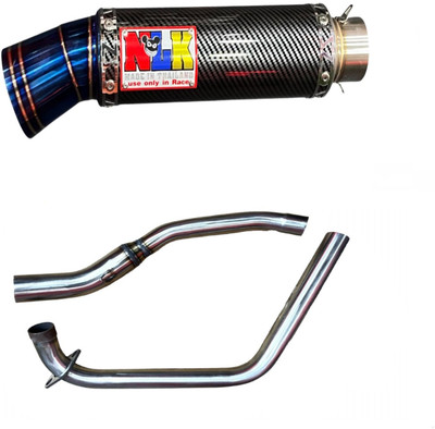 acube mart TVS Apache RTR 150, Apache RTR 160, Apache RTR 200 Slip-on Exhaust System(Stainless Steel)
