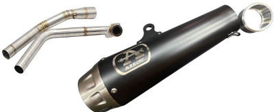 acube mart Yamaha R15 Slip-on Exhaust System(Stainless Steel)
