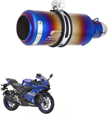 Vagary SC Project Multi Exhaust Muffler for Yamaha R15 V3 Yamaha R15 Full Exhaust System(Stainless Steel)