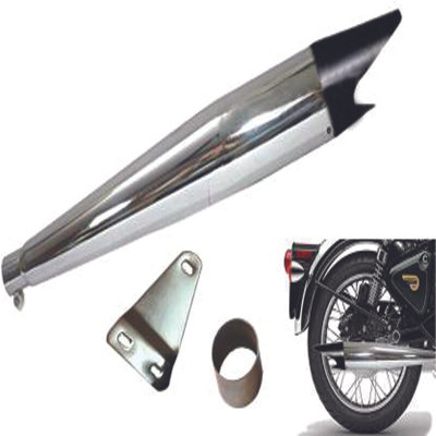 GOLSM Royal Enfield 350 Twin Spark Full Exhaust System(Mild Steel)