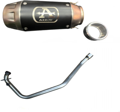 acube mart Bajaj Dominar 400 Slip-on Exhaust System(Stainless Steel)
