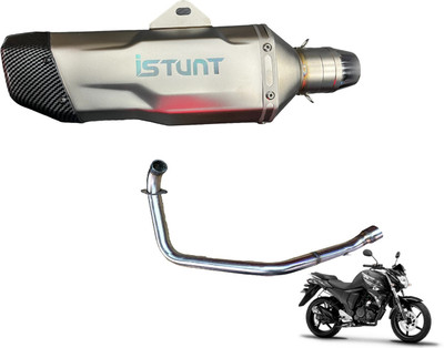 acube mart Yamaha FZ Slip-on Exhaust System(Stainless Steel)