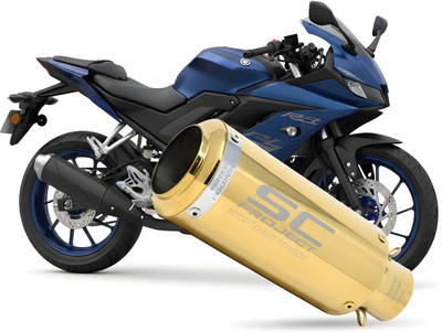 Vagary Universal For Bike R15 Slip-on Exhaust System(Stainless Steel)