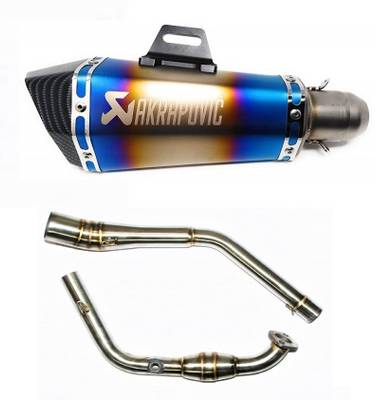 acube mart akrapovic exhaust Yamaha R15 Full Exhaust System