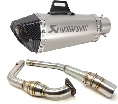 acube mart akrapovic exhaust Yamaha R15, YZF R15 Full Exhaust System(Stainless Steel)