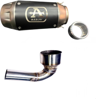 acube mart Bajaj Dominar 400, Dream Slip-on Exhaust System(Stainless Steel)