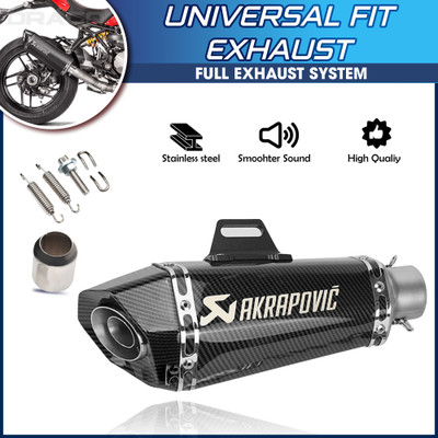Otoroys Universal For Bike Universal For Bike Full Exhaust System(Stainless Steel)