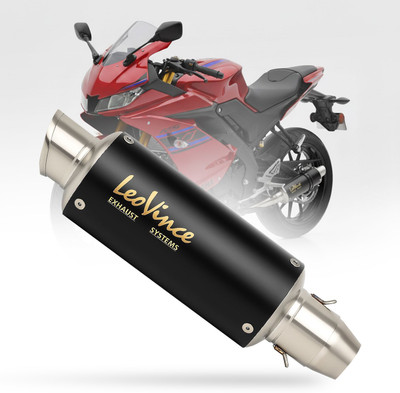 Vagary Universal For Bike R15 Full Exhaust System(Stainless Steel)