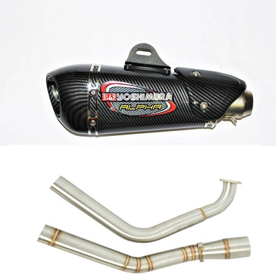 acube mart yoshimura alpha Yamaha R15, YZF R15 Full Exhaust System(Stainless Steel, Carbon Fiber)