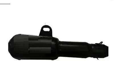 Alleykat Universal For Bike NA Slip-on Exhaust System(Stainless Steel)