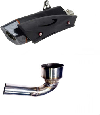 acube mart Bajaj Dominar 400 Slip-on Exhaust System(Stainless Steel)
