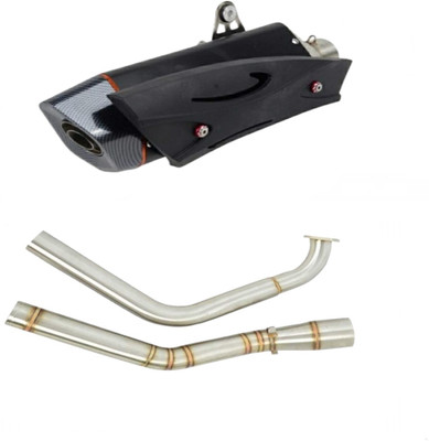 acube mart Yamaha R15 Slip-on Exhaust System(Stainless Steel)