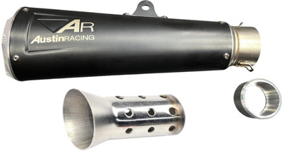 acube mart Universal For Bike Universal For Bike Slip-on Exhaust System(Stainless Steel)