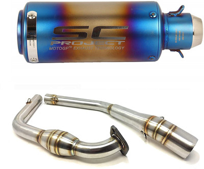 acube mart sc exhaust Yamaha R15, YZF R15 Full Exhaust System(Stainless Steel)