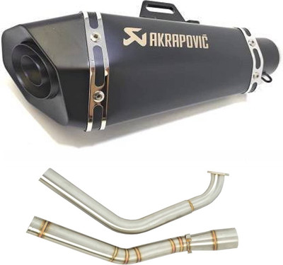 acube mart akrapovic exhaust Yamaha R15, YZF R15 Full Exhaust System(Stainless Steel)