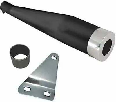 Bullkartzone Royal Enfield Classic Desert Storm, Classic 350, Classic 500, Electra EFI39 Full Exhaust System(Mild Steel)