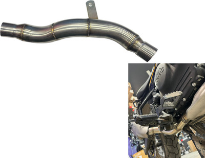 acube mart Royal Enfield Universal For Bike Slip-on Exhaust System(Mild Steel)